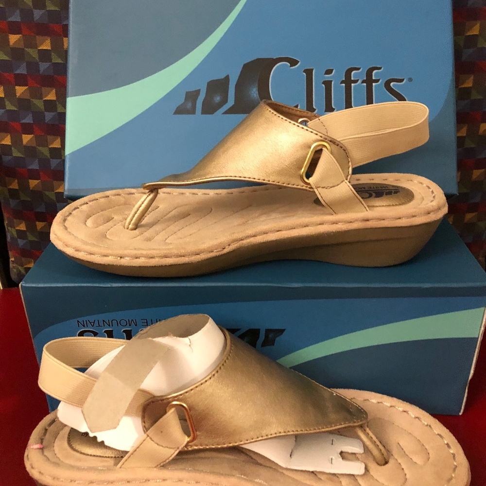Gold Sandals